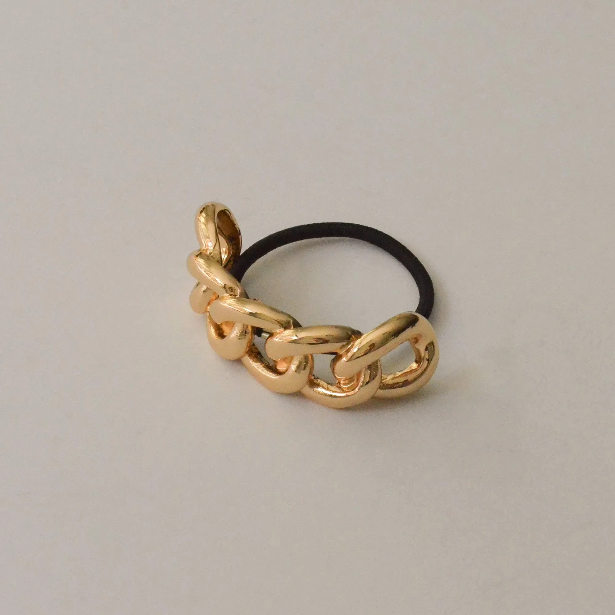 Radiant Ponytail Hair Tie | Chain Link