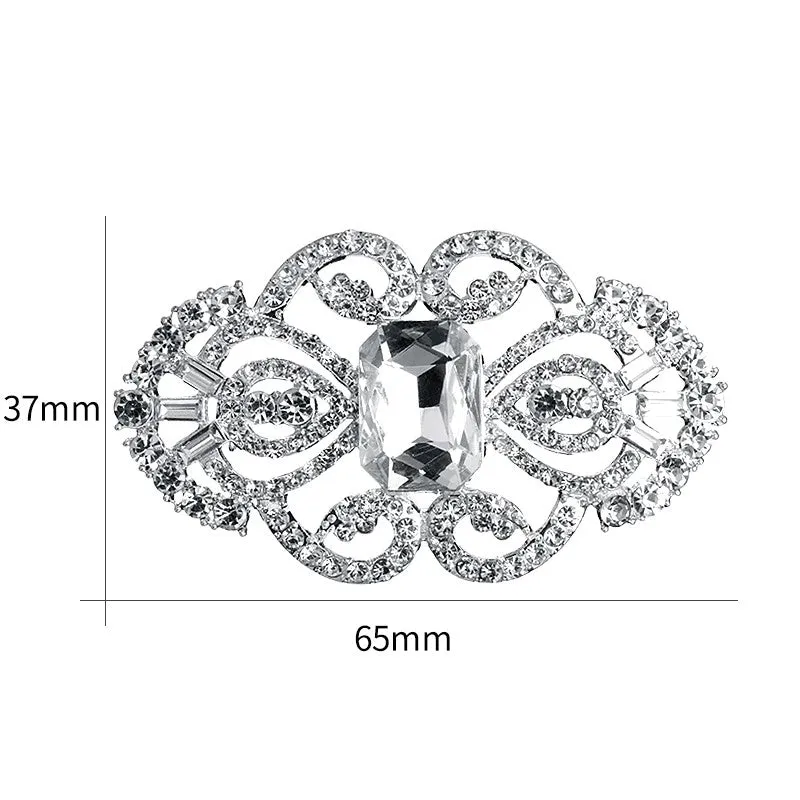 Rhinestone Brooch BR-086