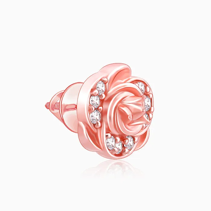 Rose Gold Roseate Earrings