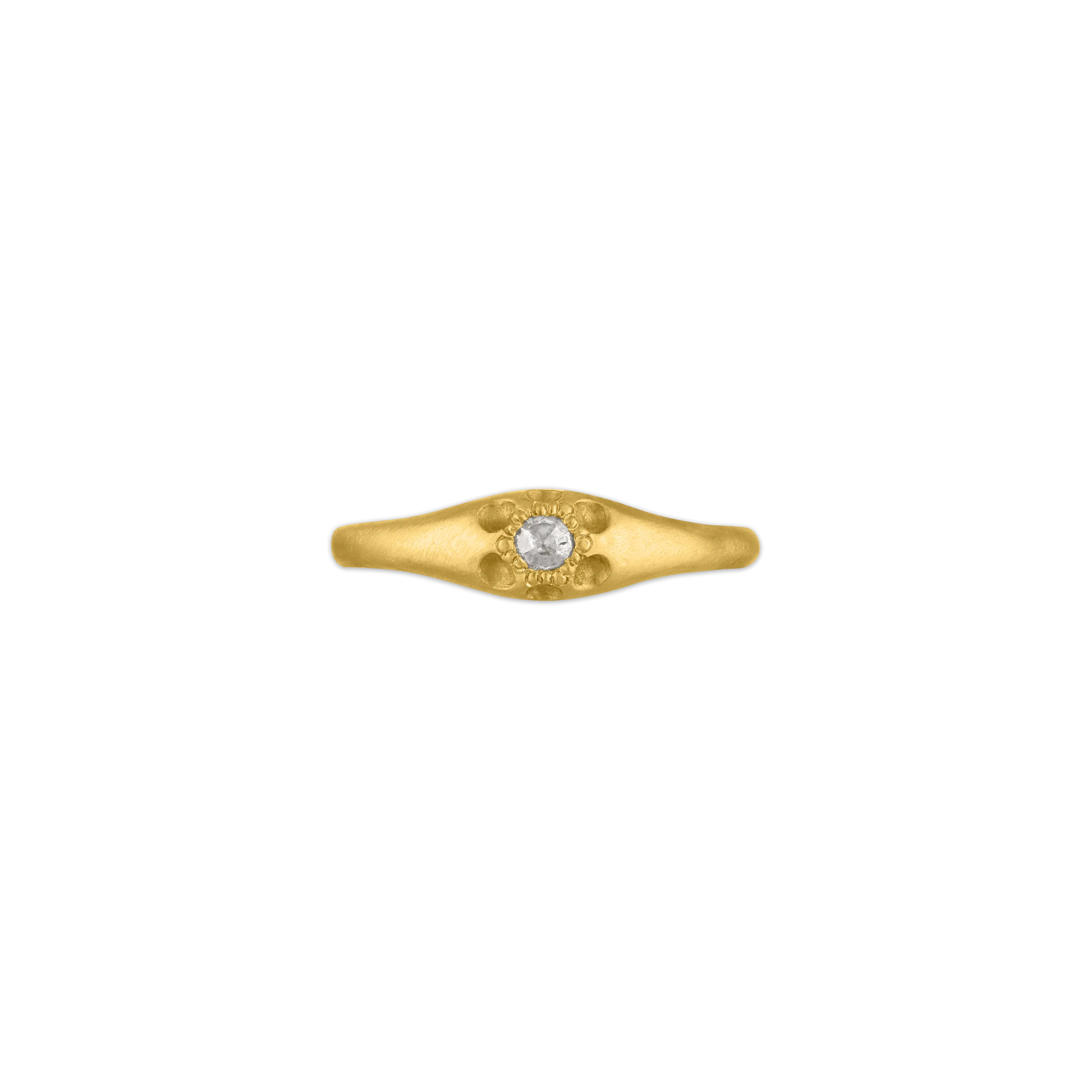 Rosecut Diamond Rosette Souvenir Ring