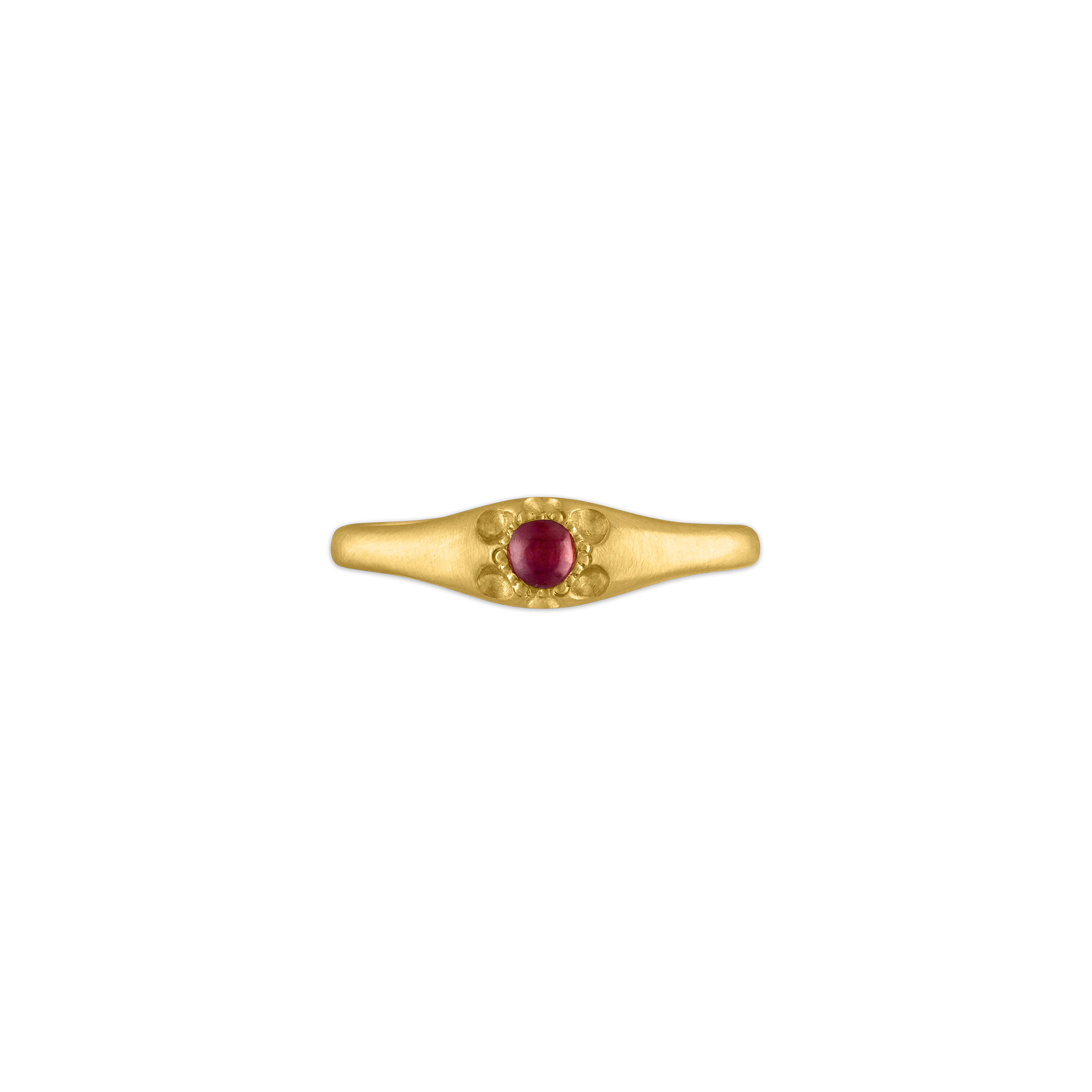 Ruby Rosette Souvenir Ring