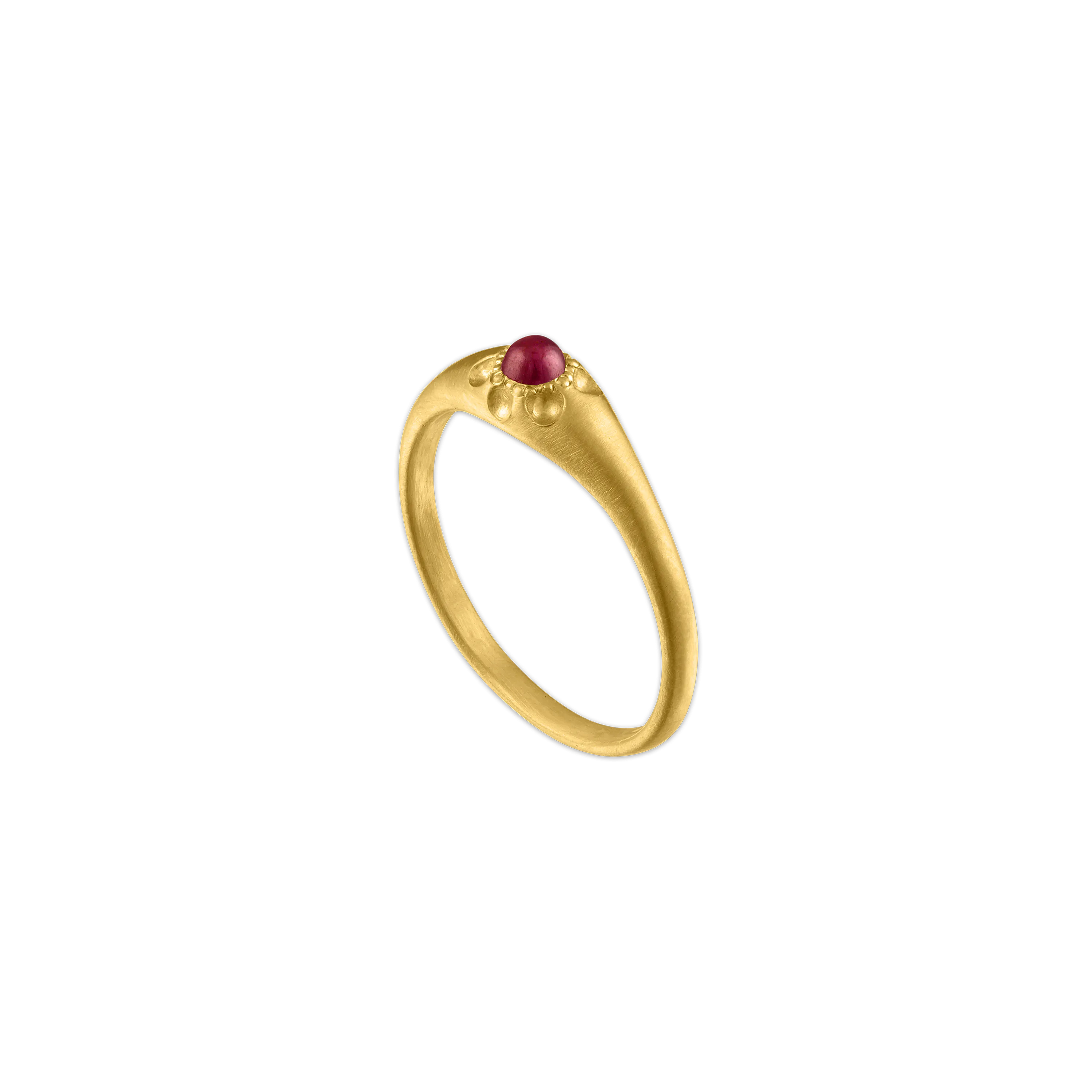 Ruby Rosette Souvenir Ring