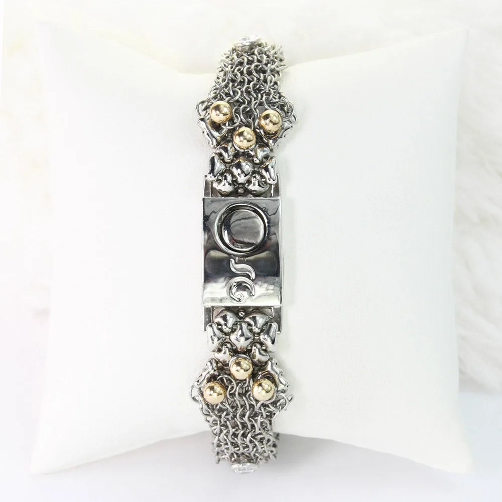 SG Liquid Metal SERPB1-N (Stainless Steel) Chainmail Bracelet by Sergio Gutierrez