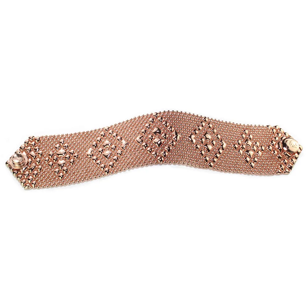 SG Liquid Metal TB32 ?C RG Rose Gold Finish Bracelet by Sergio Gutierrez