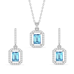 Silver Azul Jewellery Set