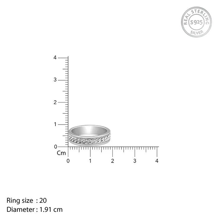 Silver Imperium Ring For Him