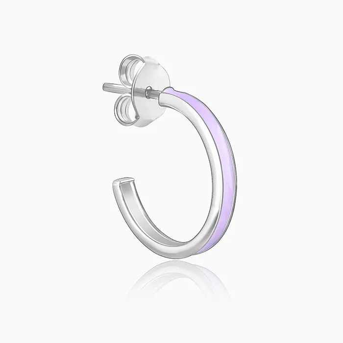 Silver Pixie Kids Hoop Earrings (4-12 yrs)