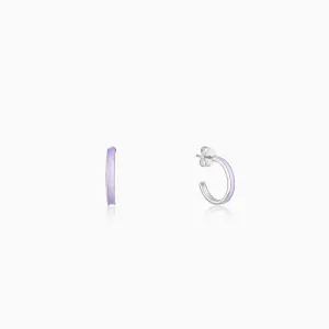 Silver Pixie Kids Hoop Earrings (4-12 yrs)