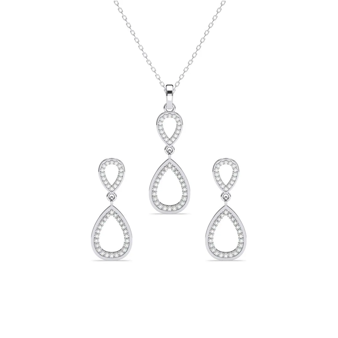 Silver Serenity Jewellery Set