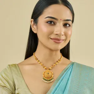 Silver Temple Necklace 178008