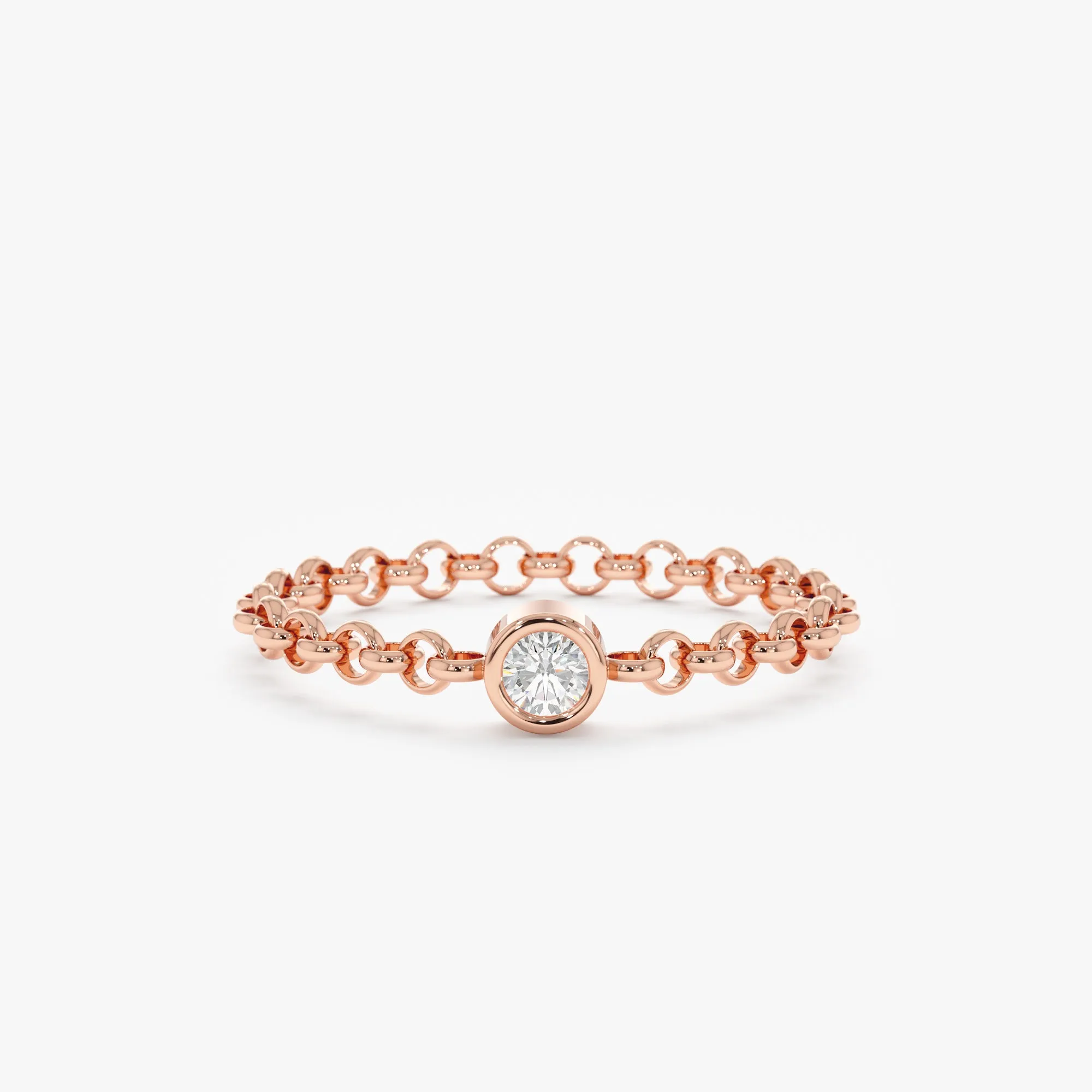 Single Diamond Chain Ring, Adriana