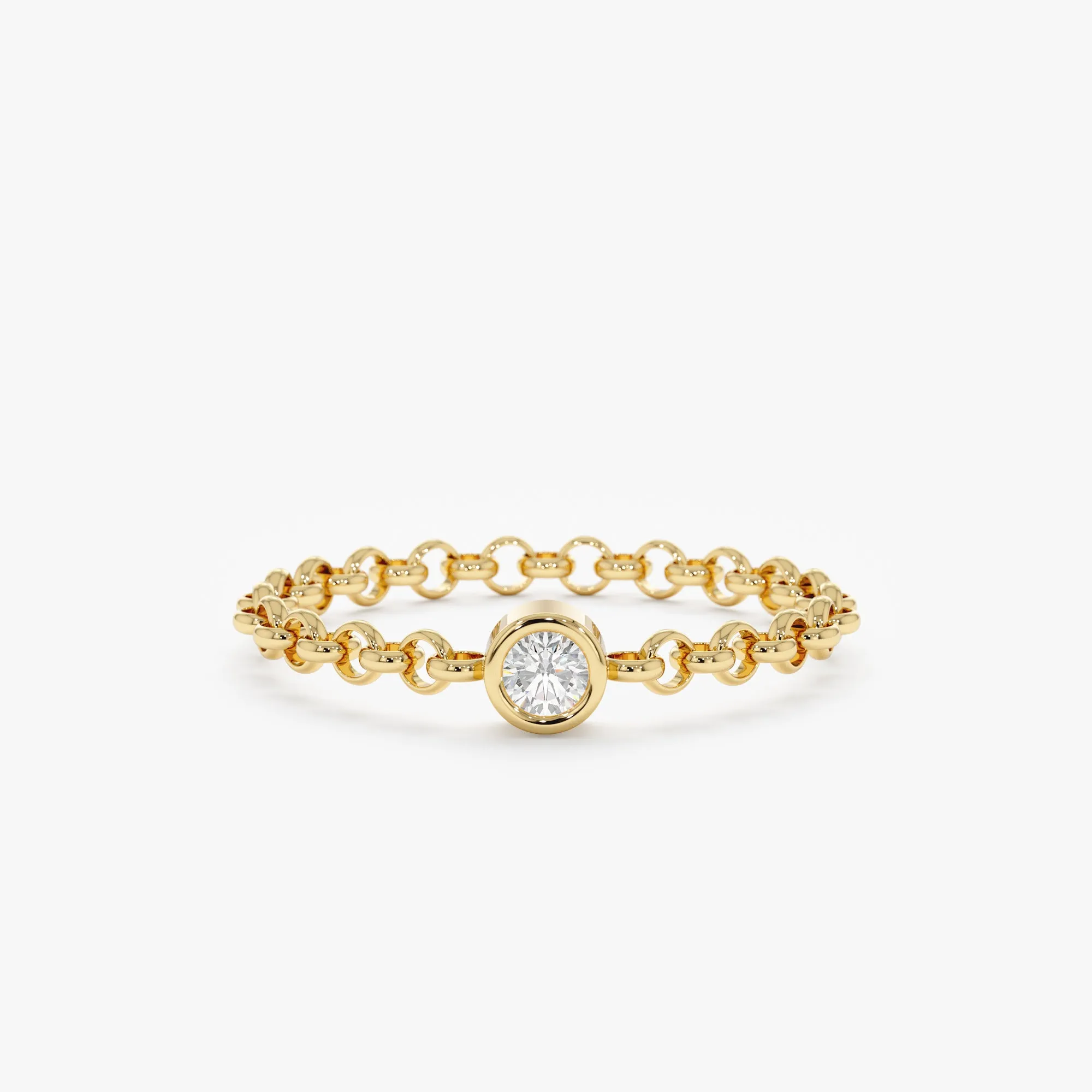 Single Diamond Chain Ring, Adriana
