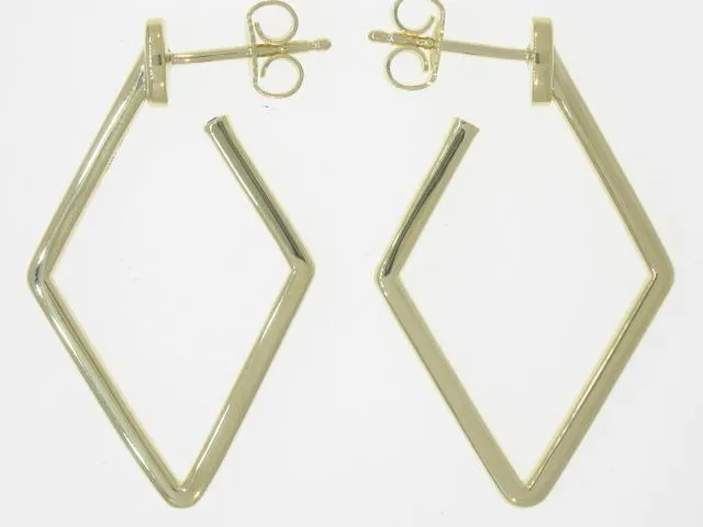 Small Square Hoop Earrings
