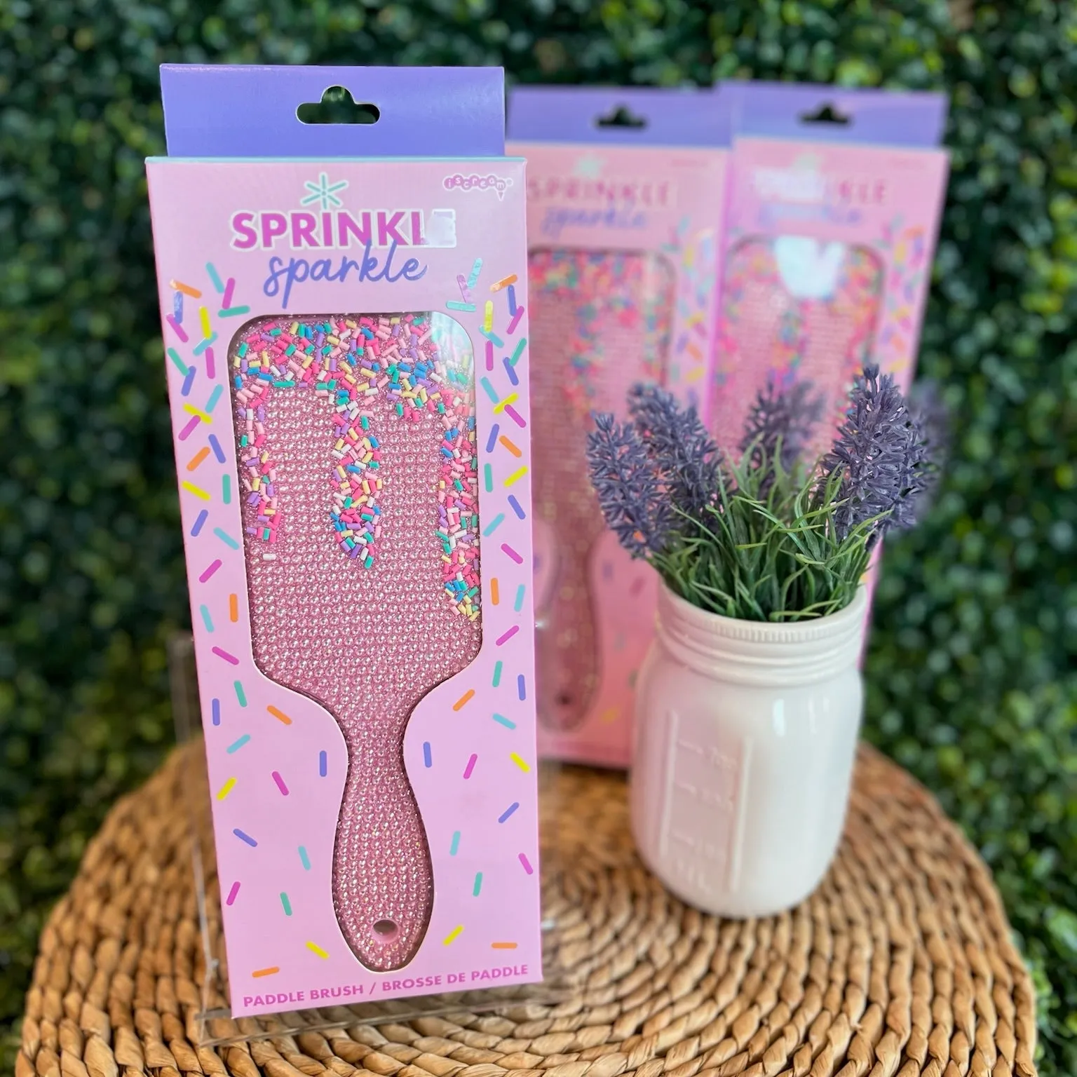 Sprinkles & Sparkles Paddle Brush