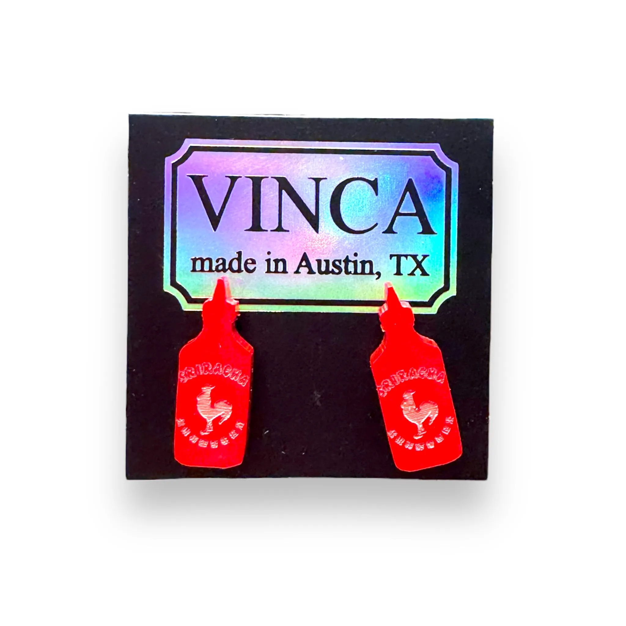 Sriracha Earrings