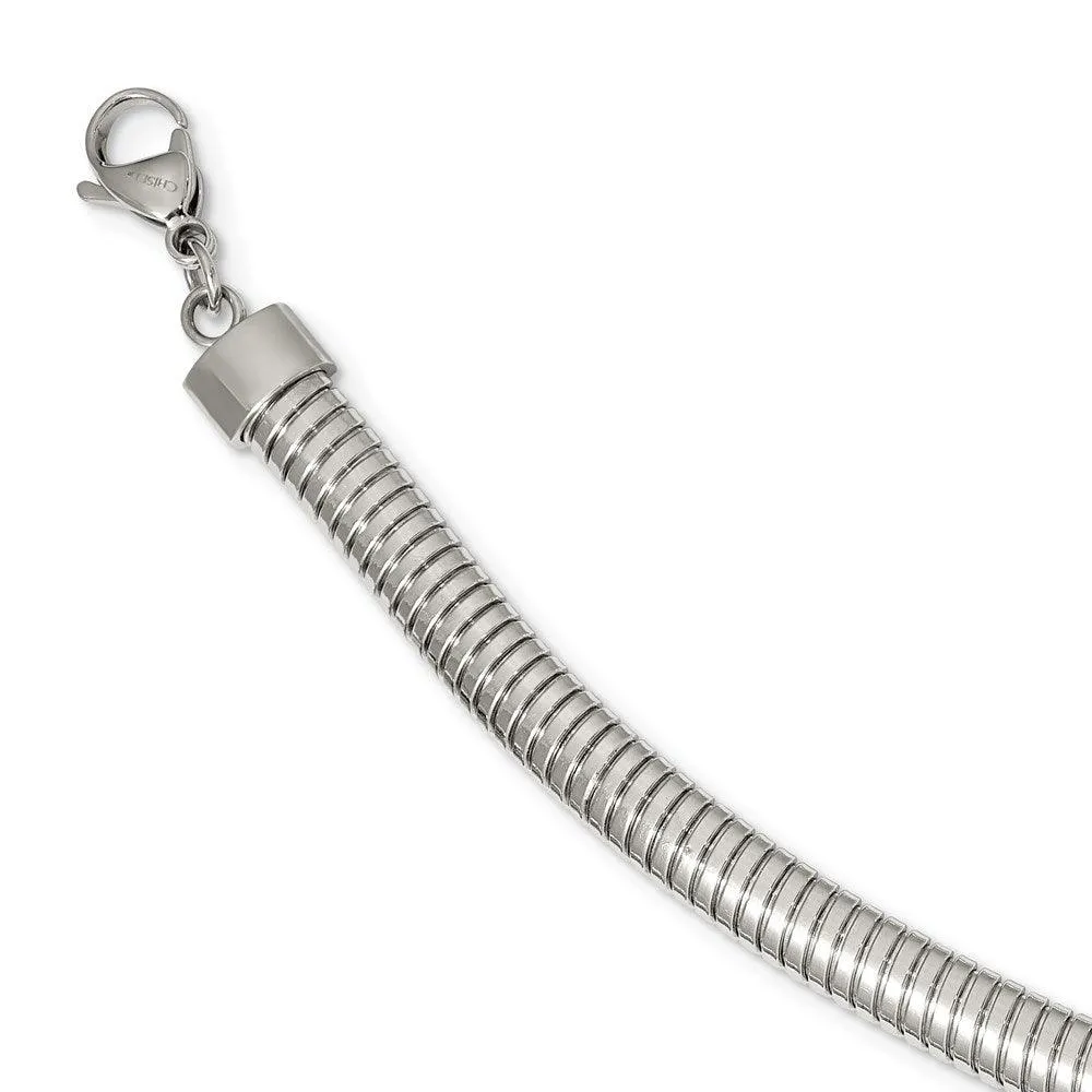 Stainless Steel Polished 8mm 18in Necklace
