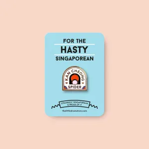 Strangely Singaporean Pin ?C Kan Cheong Spider