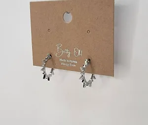 Sun Hoop Earrings