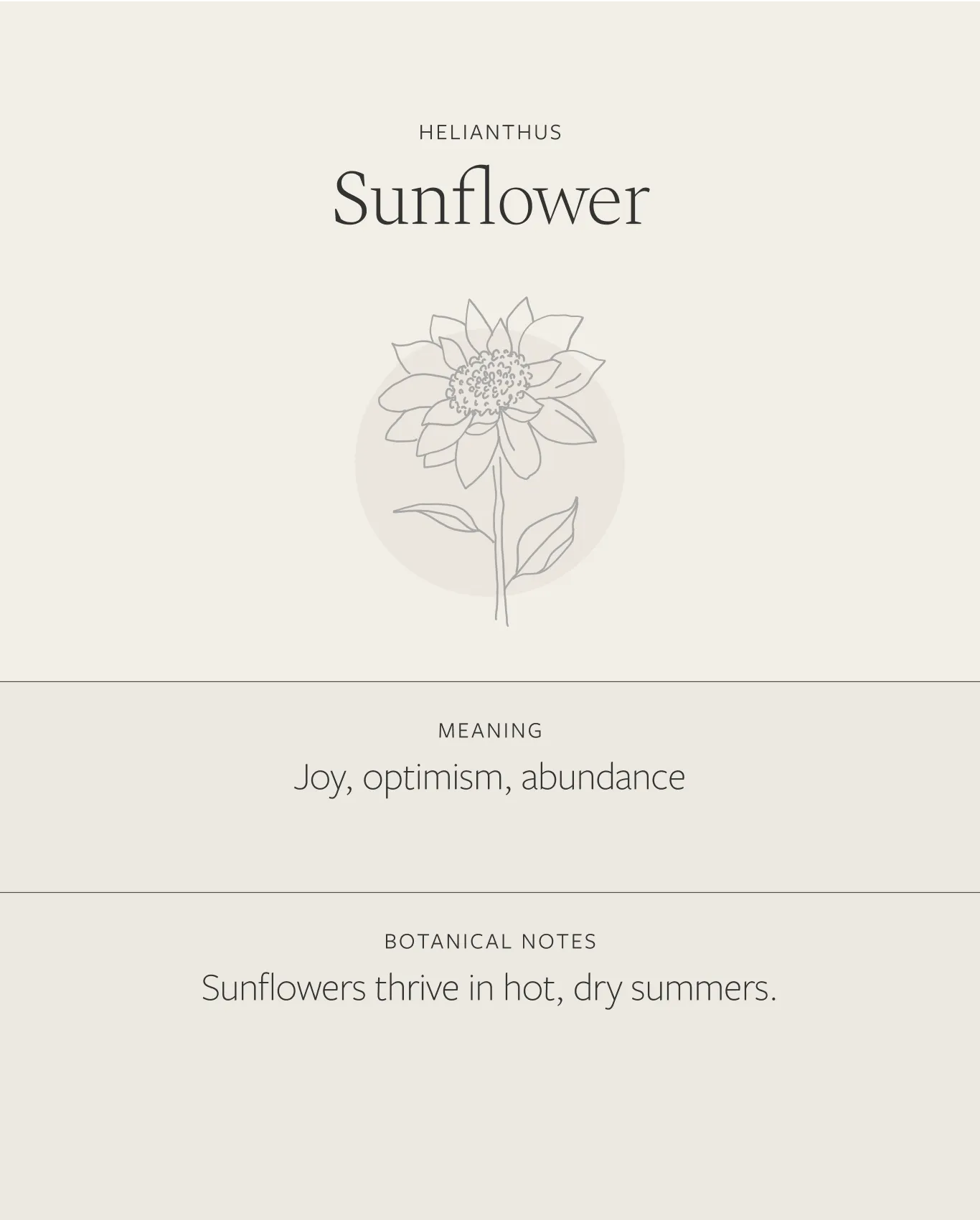 Sunflower Necklace
