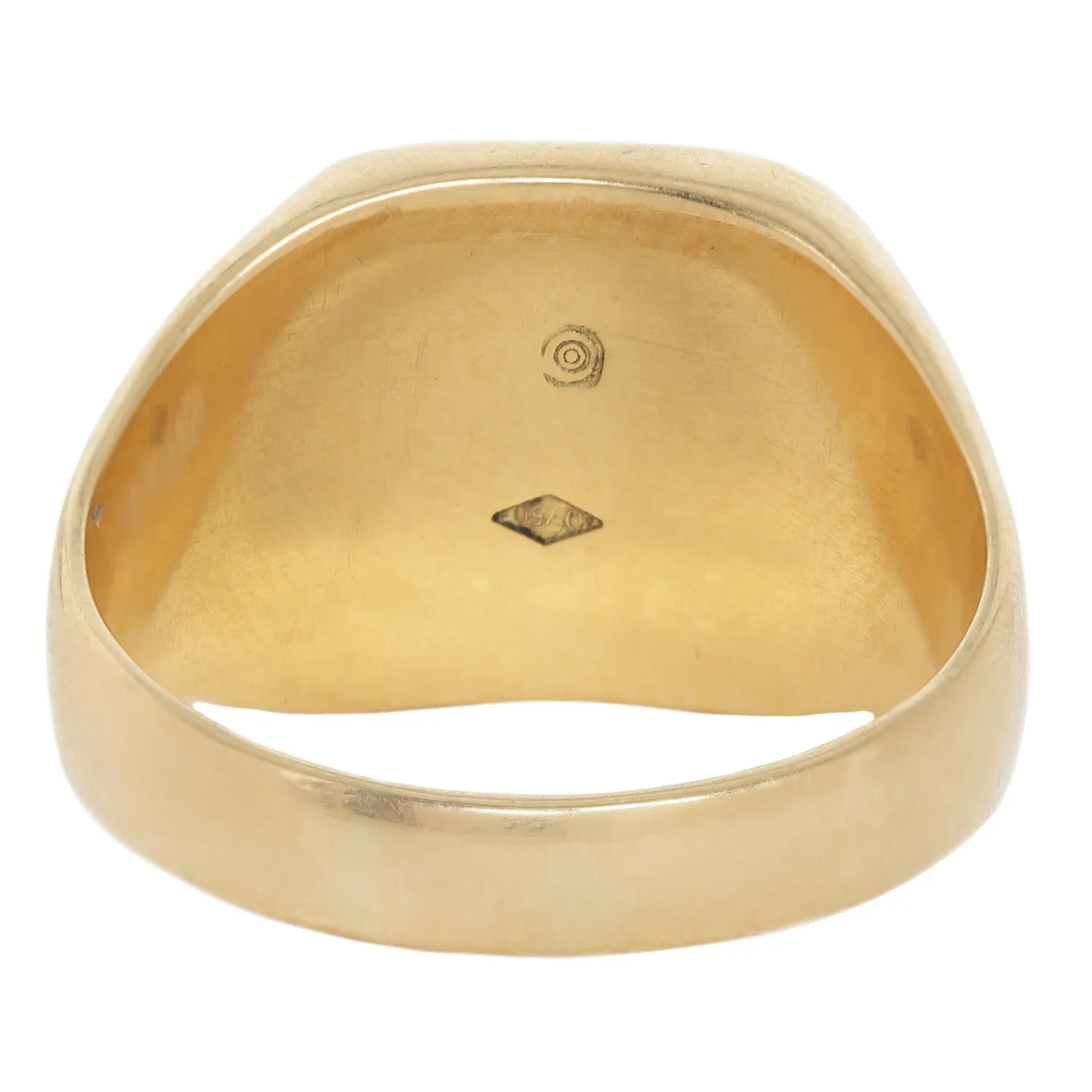 Swan Crest Signet Ring