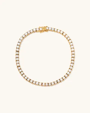 Tennis Pearl Bracelet