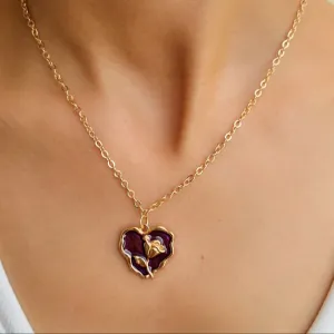 TFC Allira Rose Gold Plated Pendant Necklace