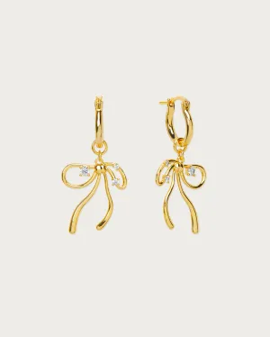 The Miffy Earrings in Gold