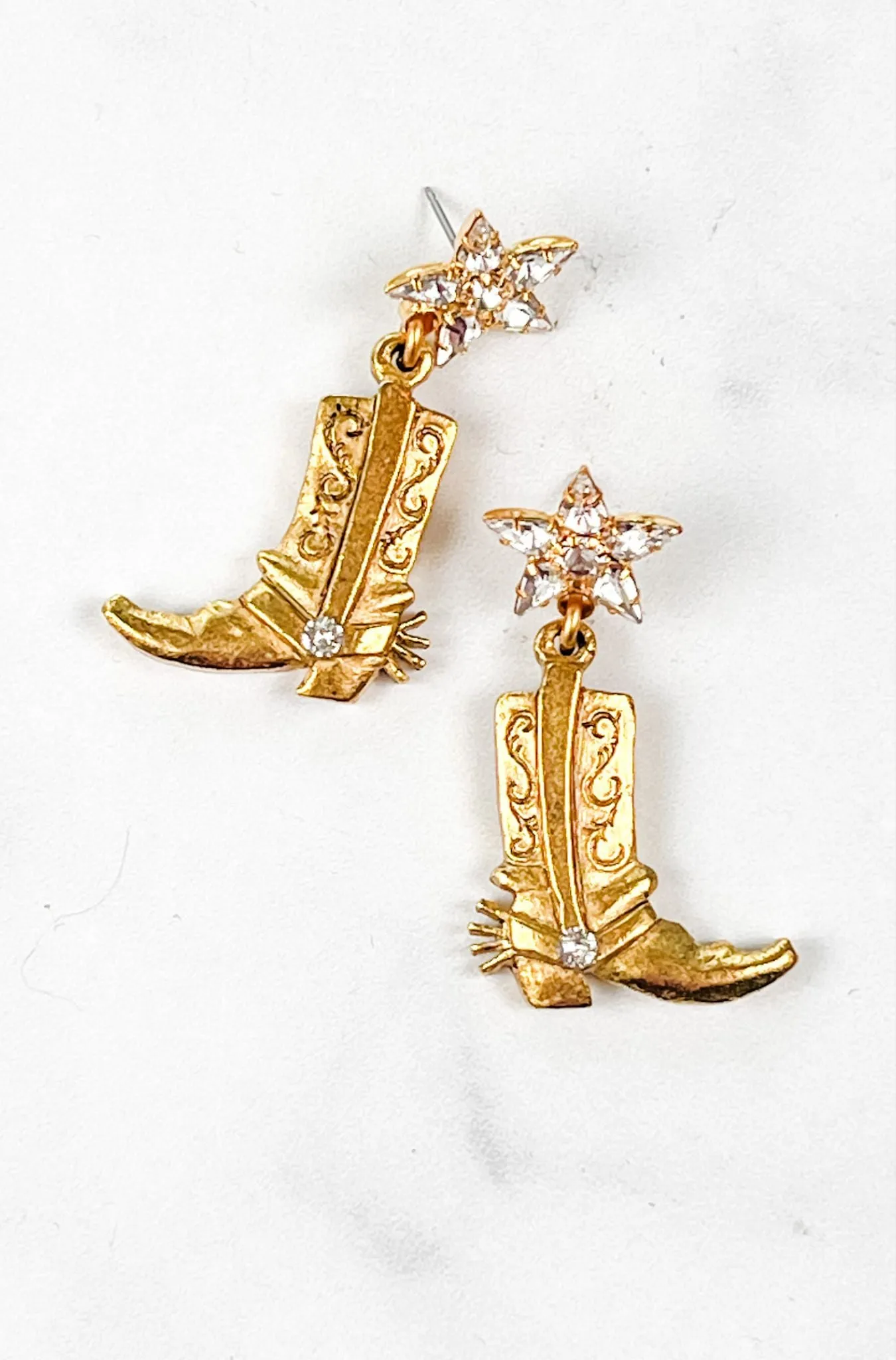 These Boots Were Made For Walking Earrings