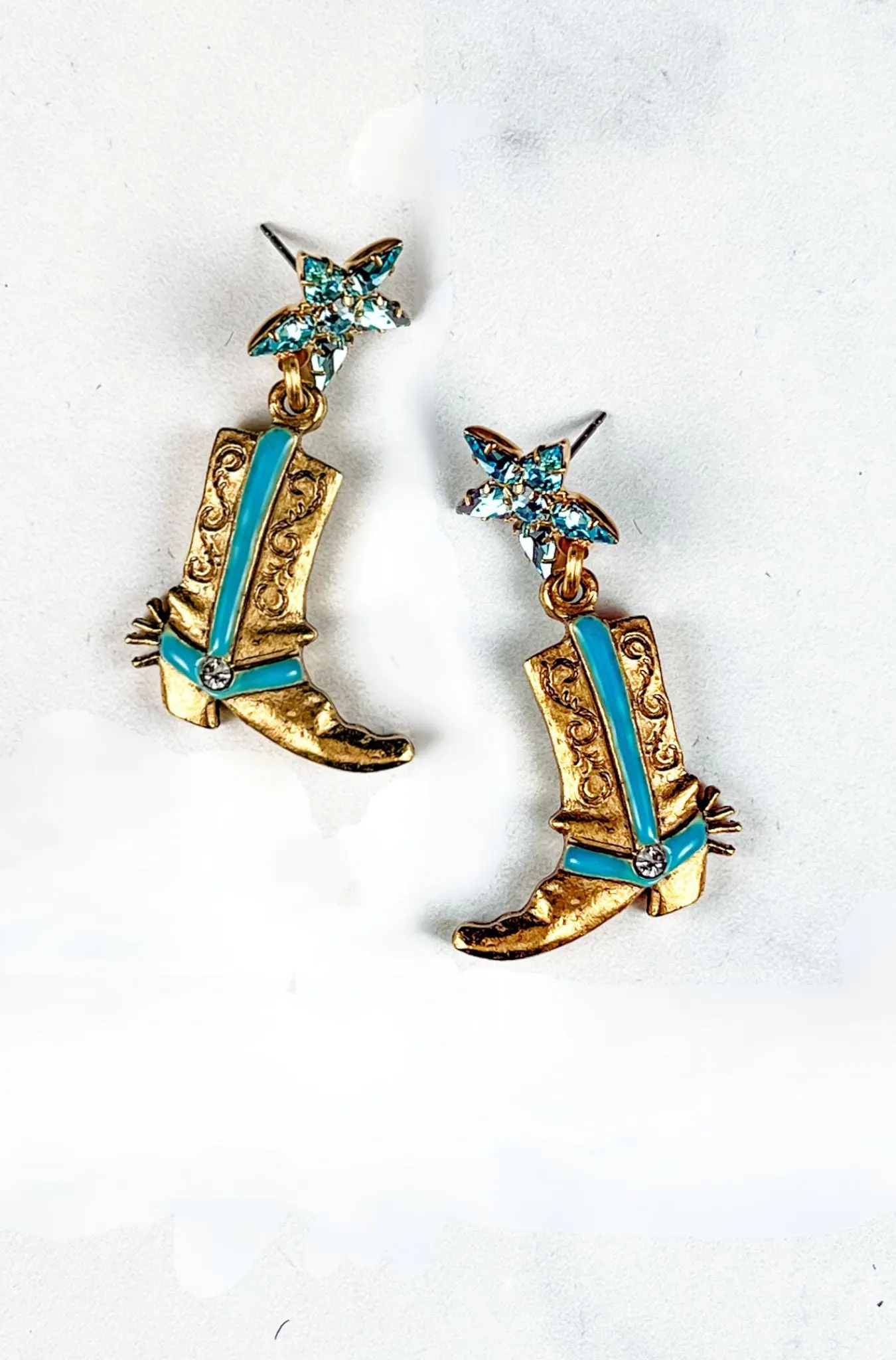These Boots Were Made For Walking Earrings