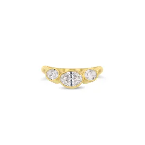 Triple Oval Wave Band