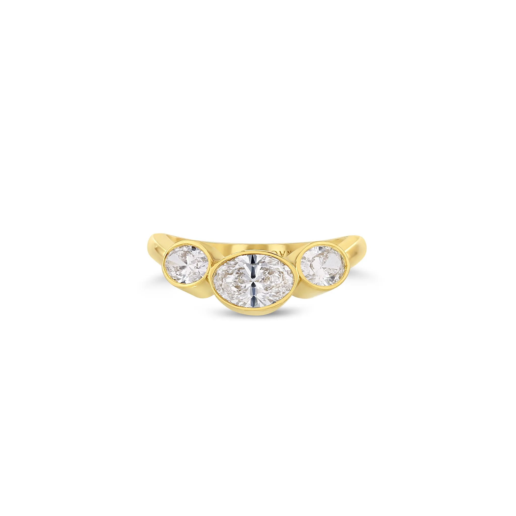 Triple Oval Wave Band