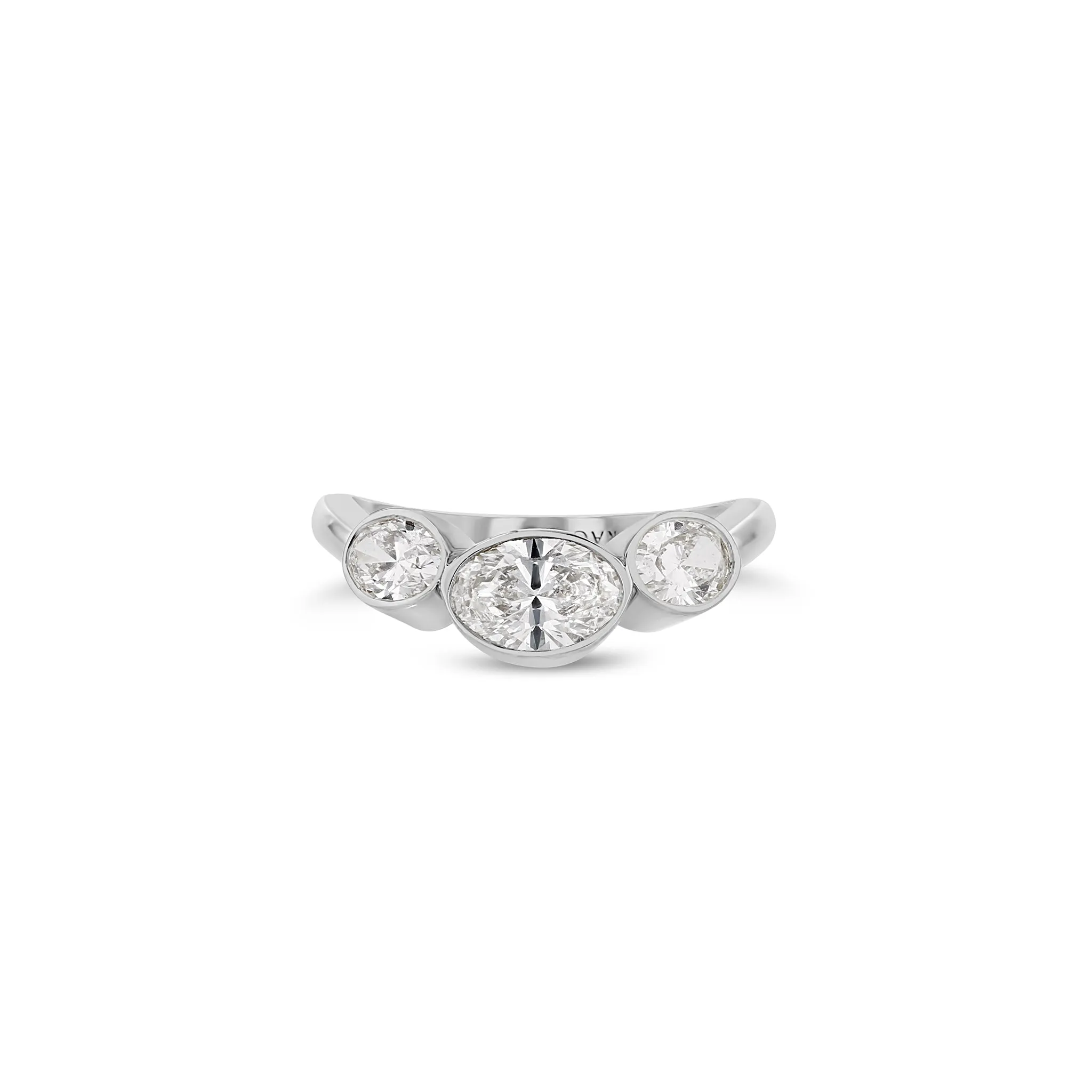 Triple Oval Wave Band