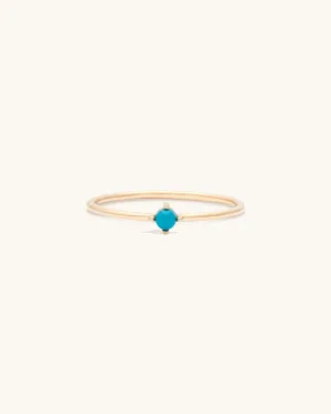 Turquoise Birthstone Ring