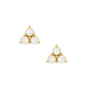 Victoria Pearl Stud Earrings