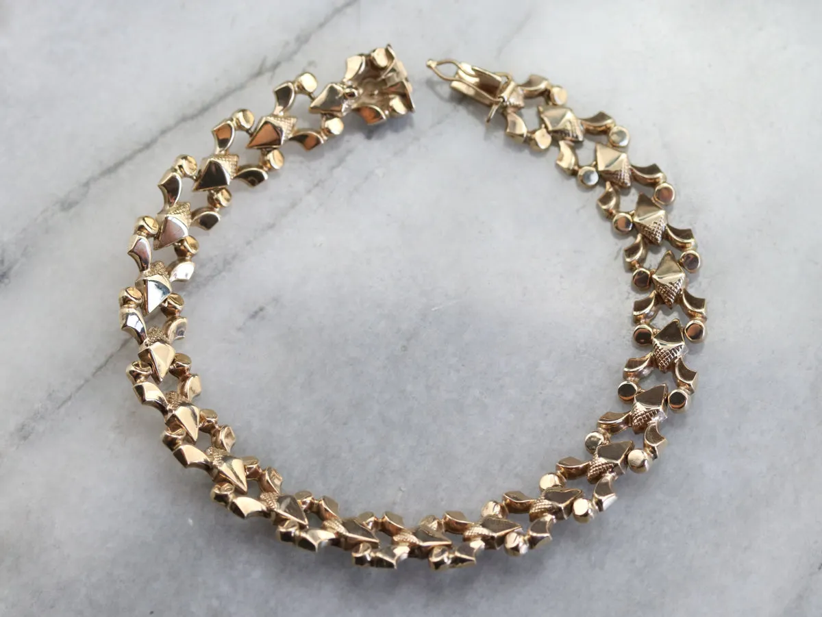 Victorian Revival Link Bracelet