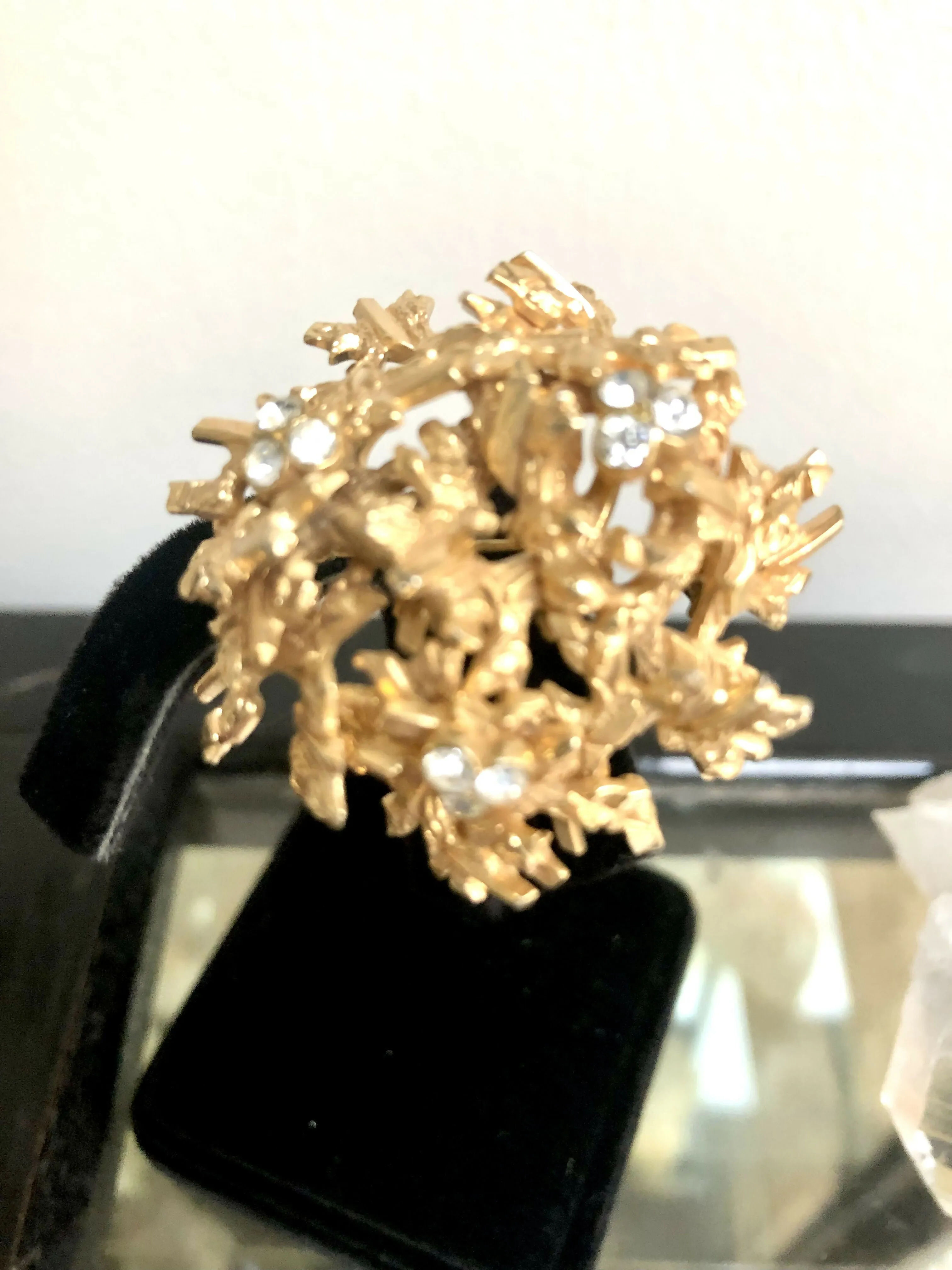 Vintage Grosse 1967 Brutalist Style Brooch