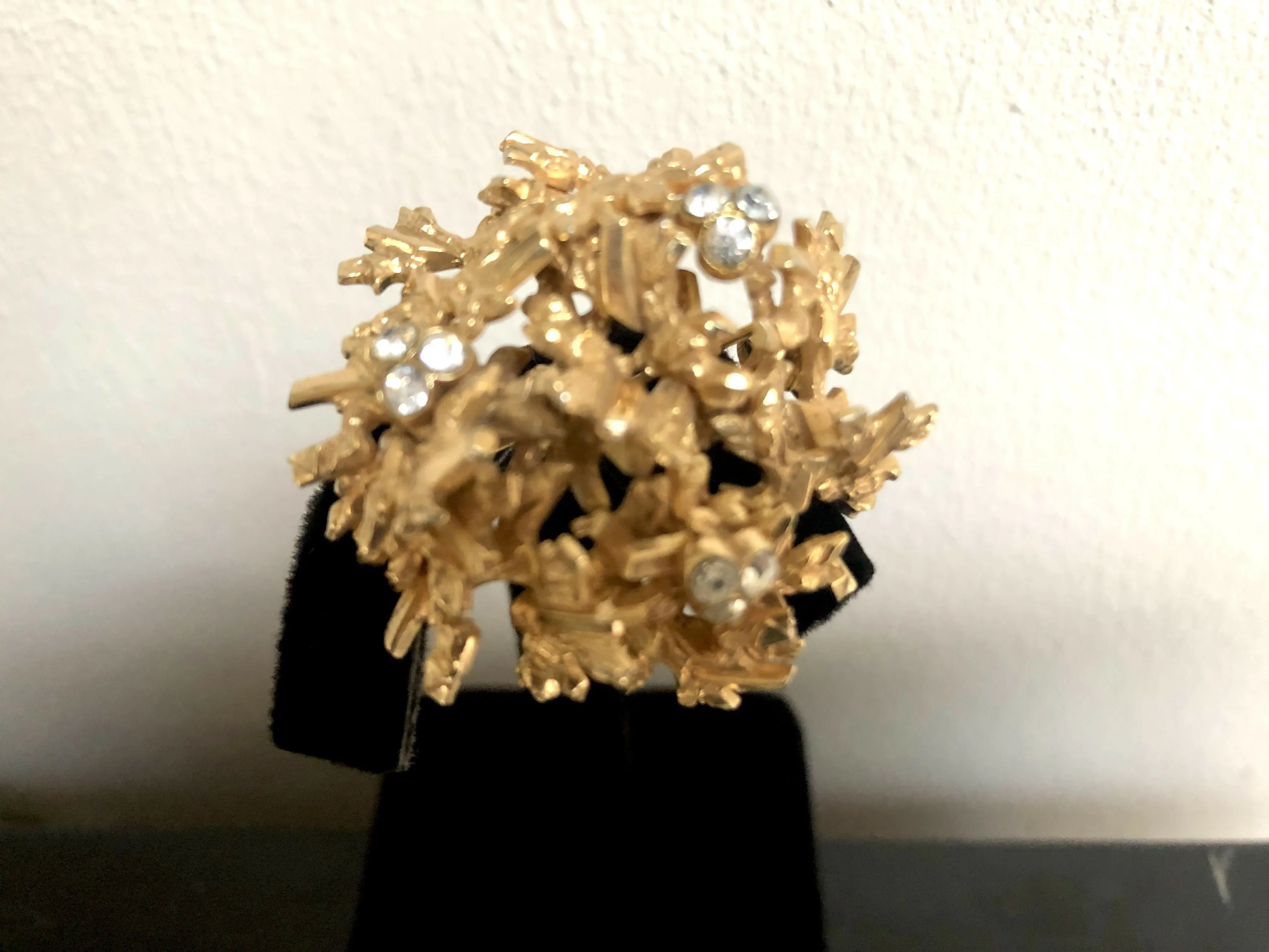 Vintage Grosse 1967 Brutalist Style Brooch