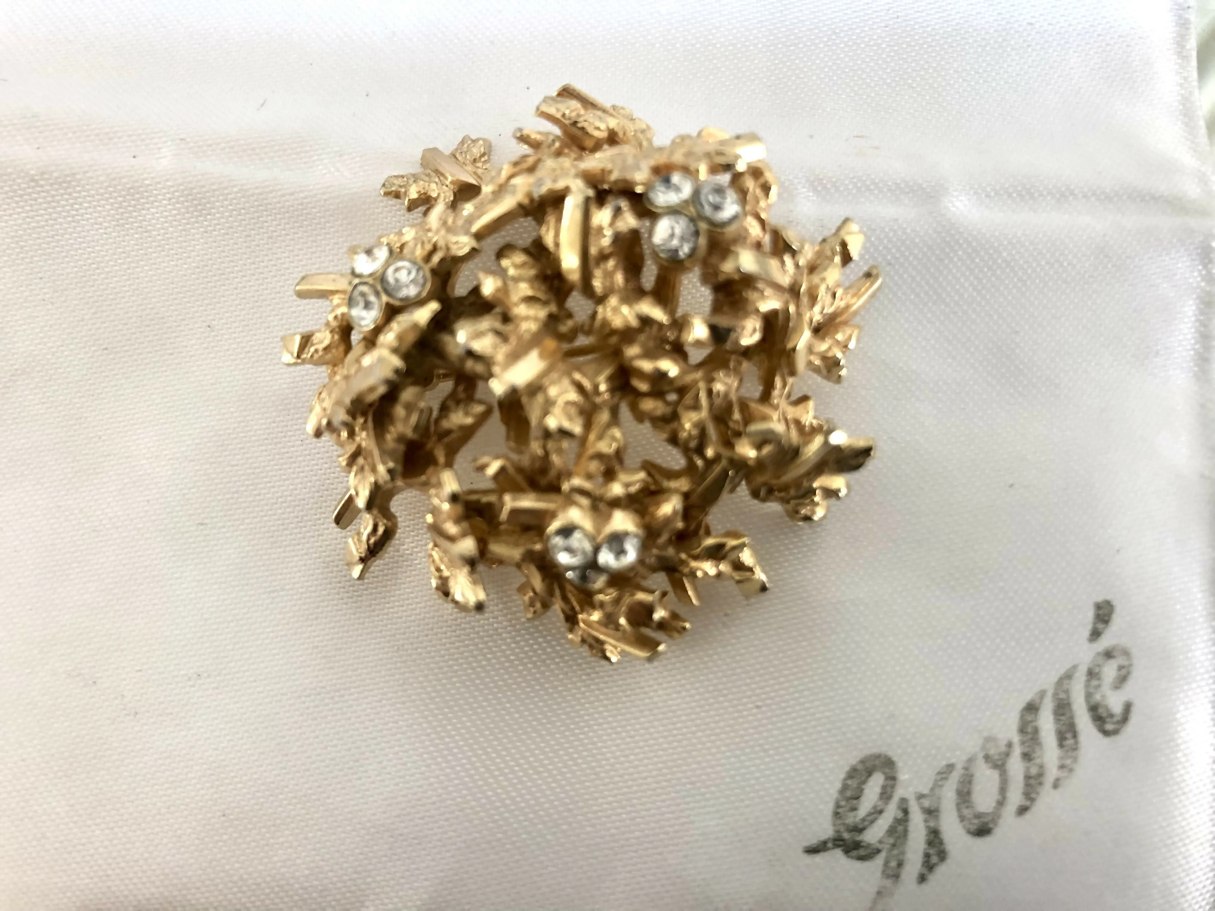 Vintage Grosse 1967 Brutalist Style Brooch