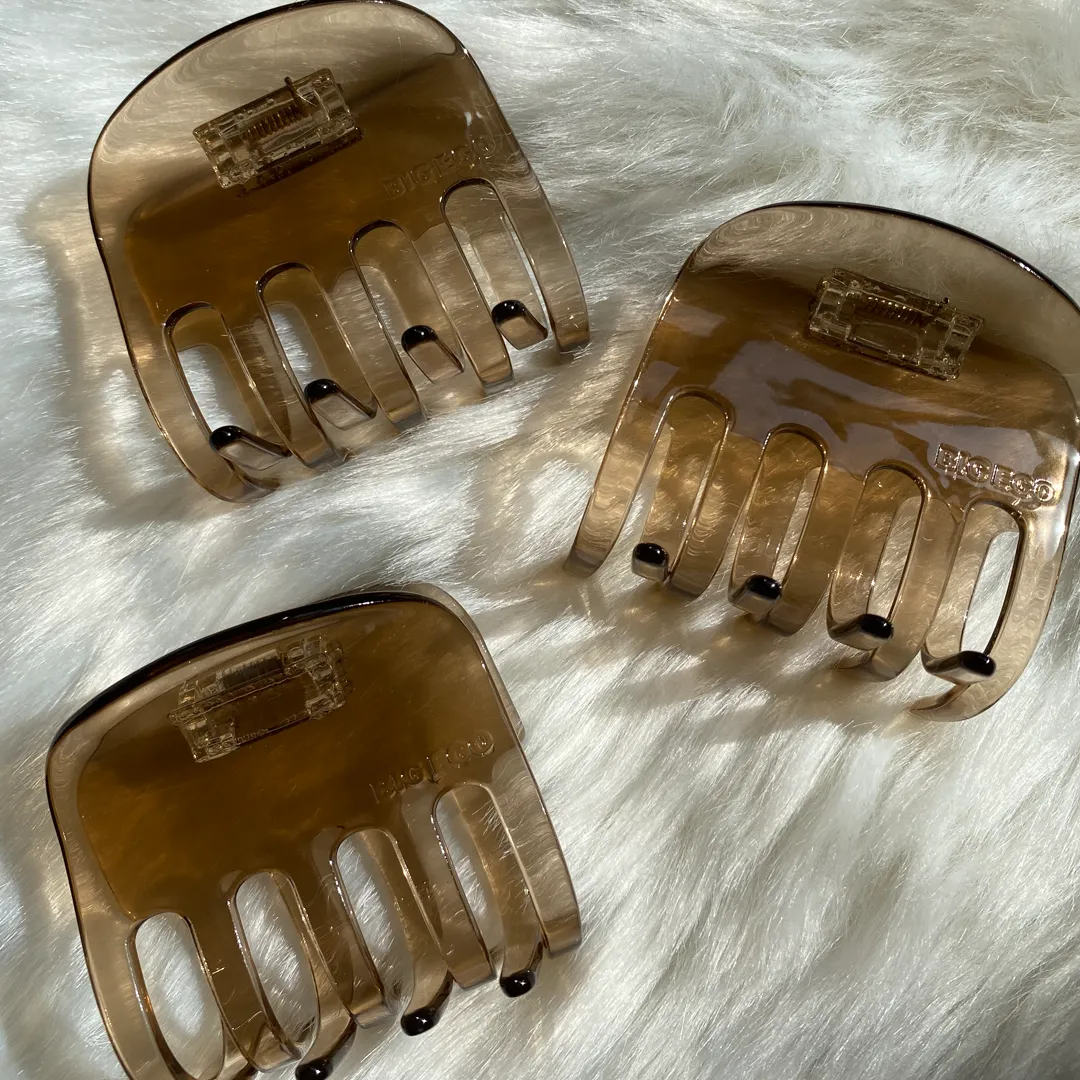 VIRGIN CLIP JELLY BROWN