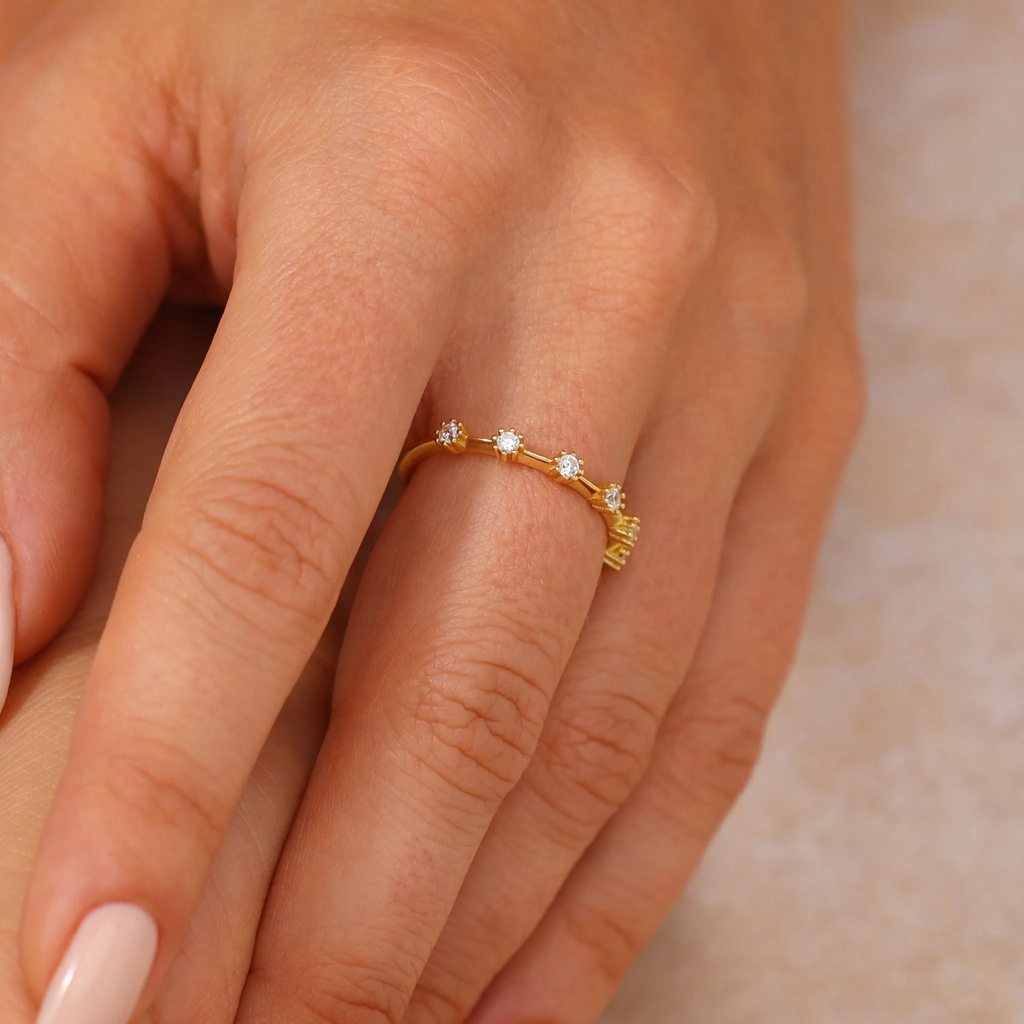 Virginia Multi Stone Ring