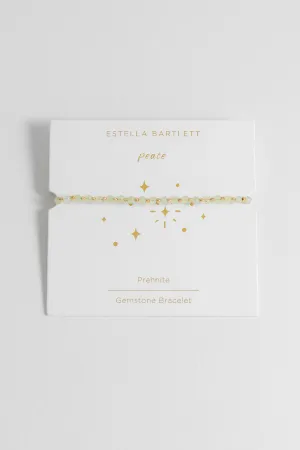 Wellness Prehnite Gemstone Amelia Bracelet