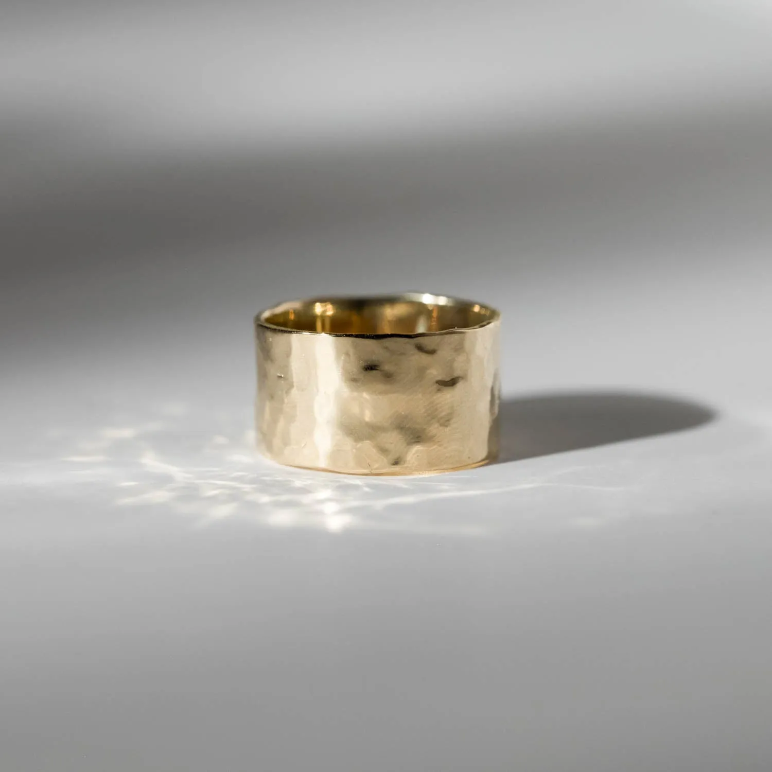 Wide Hammer Ring