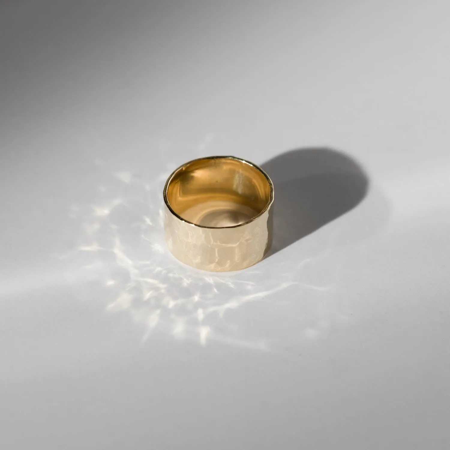 Wide Hammer Ring