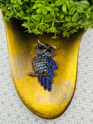 Wise Owl Brooch