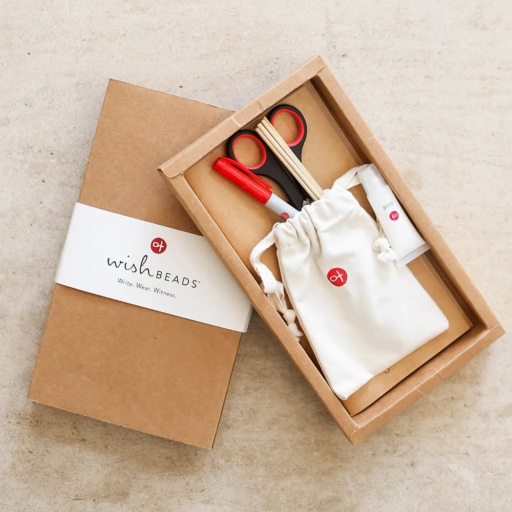 Wishbeads DIY Paper Bracelet Kit