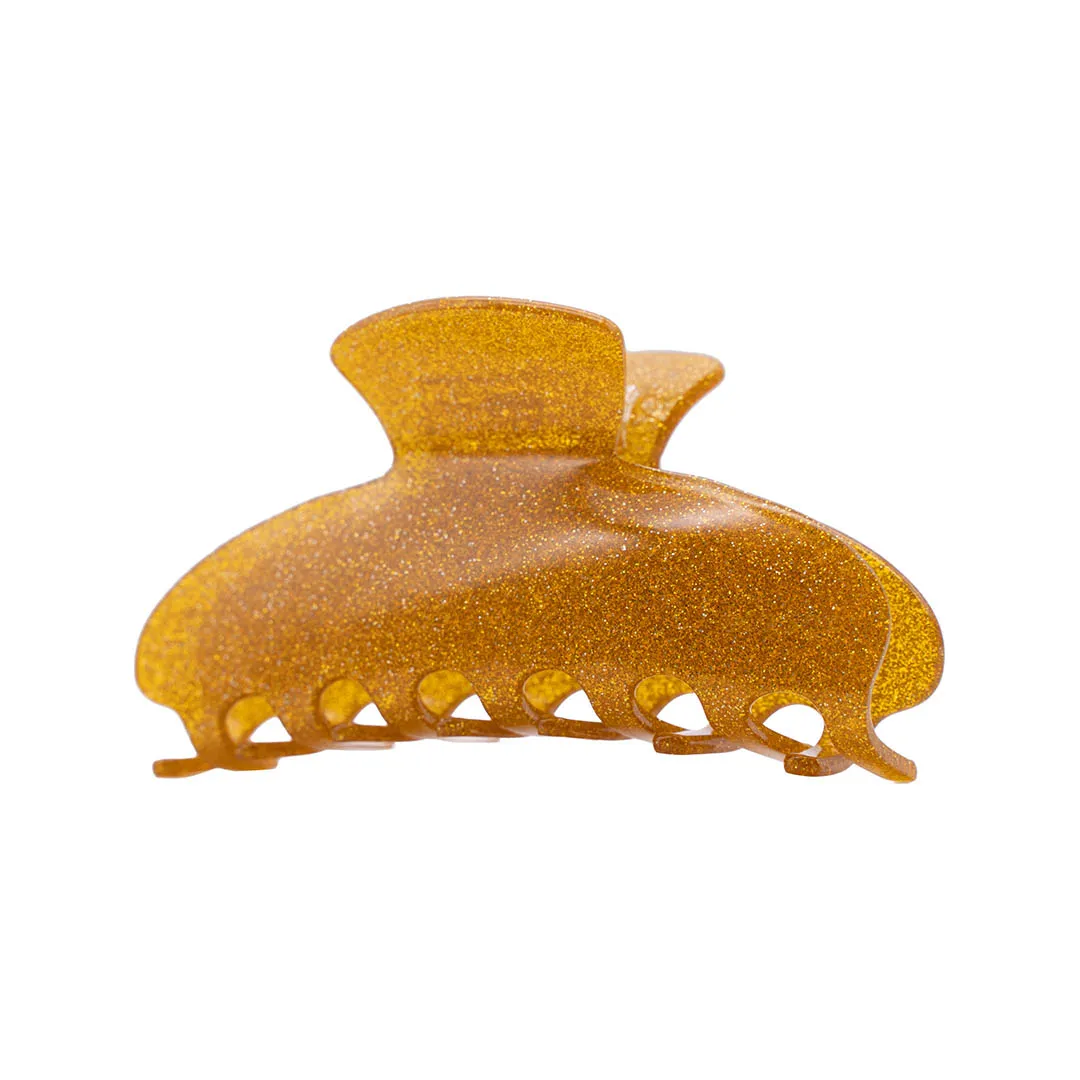XL 90'S CLIP GLITTER GOLD