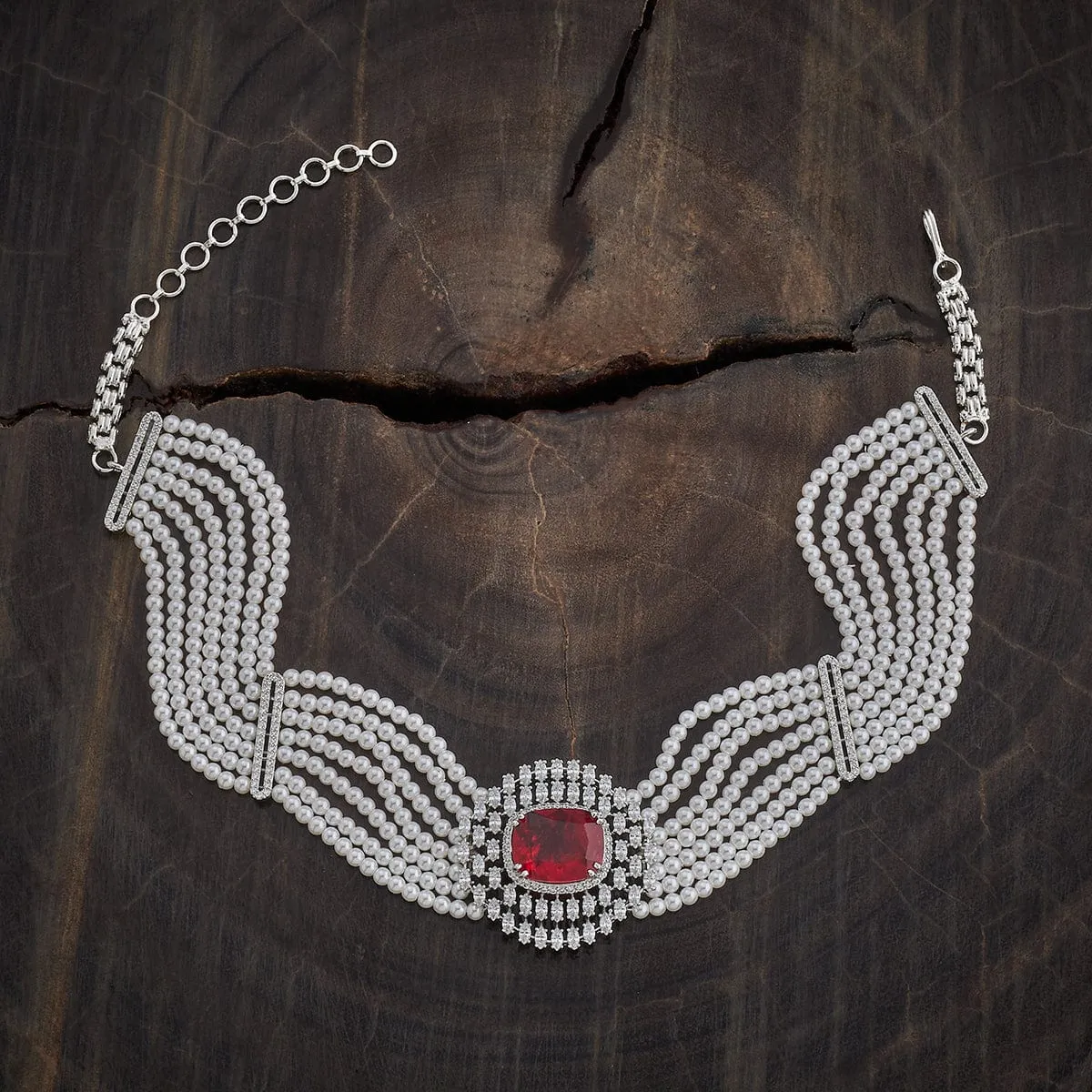 Zircon Necklace 180302