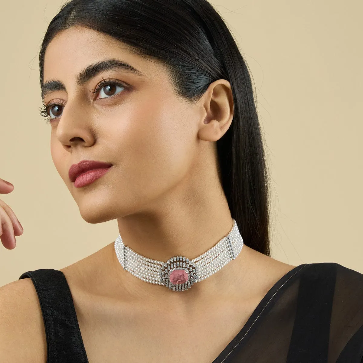 Zircon Necklace 180302
